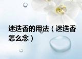 迷迭香的用法（迷迭香怎么念）