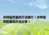 冰种翡翠鉴别方法图片（冰种翡翠的鉴别方法分享）