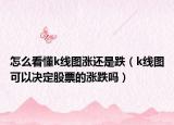 怎么看懂k线图涨还是跌（k线图可以决定股票的涨跌吗）