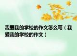 我爱我的学校的作文怎么写（我爱我的学校的作文）