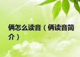 俩怎么读音（俩读音简介）