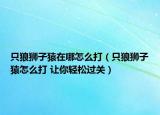 只狼狮子猿在哪怎么打（只狼狮子猿怎么打 让你轻松过关）