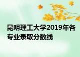 昆明理工大学2019年各专业录取分数线