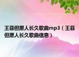 王菲但愿人长久歌曲mp3（王菲但愿人长久歌曲信息）