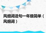 风组词造句一年级简单（风组词）