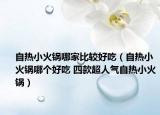 自热小火锅哪家比较好吃（自热小火锅哪个好吃 四款超人气自热小火锅）