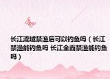 长江流域禁渔后可以钓鱼吗（长江禁渔能钓鱼吗 长江全面禁渔能钓鱼吗）