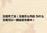 玉娆死了没（玉娆怎么死的 为什么玉娆可以一眼给皇帝看中）