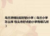 乌兰浩特比较好的小学（乌兰小学怎么样 包头市好点的小学有哪几所）