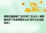 螃蟹在屋里跑了,找不到了,怎么办（螃蟹跑出来了在房间里怎么办 有什么办法能找到）