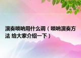 演奏唢呐用什么调（唢呐演奏方法 给大家介绍一下）