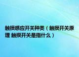 触摸感应开关种类（触摸开关原理 触摸开关是指什么）