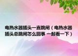 电热水器插头一直跳闸（电热水器插头总跳闸怎么回事 一起看一下）