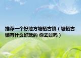 推荐一个好地方塘栖古镇（塘栖古镇有什么好玩的 你去过吗）