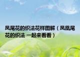 凤尾花的织法花样图解（凤凰尾花的织法 一起来看看）