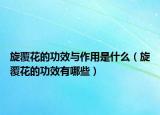 旋覆花的功效与作用是什么（旋覆花的功效有哪些）