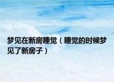 梦见在新房睡觉（睡觉的时候梦见了新房子）