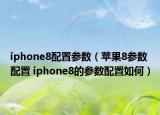 iphone8配置参数（苹果8参数配置 iphone8的参数配置如何）