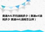 奥迪A4L平均油耗多少（奥迪a4l油耗多少 奥迪A4L油耗怎么样）