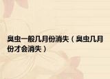 臭虫一般几月份消失（臭虫几月份才会消失）