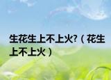 生花生上不上火?（花生上不上火）