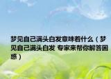 梦见自己满头白发意味着什么（梦见自己满头白发 专家来帮你解答困惑）
