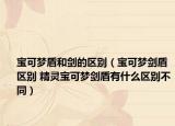 宝可梦盾和剑的区别（宝可梦剑盾区别 精灵宝可梦剑盾有什么区别不同）