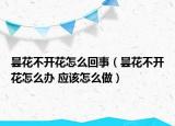 昙花不开花怎么回事（昙花不开花怎么办 应该怎么做）