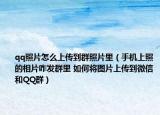 qq照片怎么上传到群照片里（手机上照的相片咋发群里 如何将图片上传到微信和QQ群）