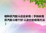 哪种蒸汽熨斗适合家用（手持家用蒸汽熨斗哪个好 以及它的使用方法）