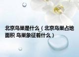 北京鸟巢是什么（北京鸟巢占地面积 鸟巢象征着什么）
