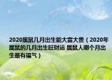 2020属鼠几月出生能大富大贵（2020年属鼠的几月出生旺财运 属鼠人哪个月出生最有福气）