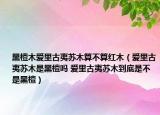黑檀木爱里古夷苏木算不算红木（爱里古夷苏木是黑檀吗 爱里古夷苏木到底是不是黑檀）