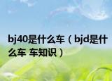 bj40是什么车（bjd是什么车 车知识）