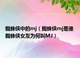 蜘蛛侠中的mj（蜘蛛侠mj是谁 蜘蛛侠女友为何叫MJ）