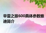 辛雷之旅600具体参数雅迪简介