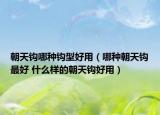朝天钩哪种钩型好用（哪种朝天钩最好 什么样的朝天钩好用）
