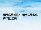 穗宝床垫好吗?（穗宝床垫怎么样 可以买吗）