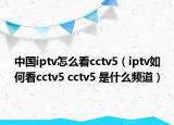 中国iptv怎么看cctv5（iptv如何看cctv5 cctv5 是什么频道）