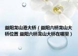 益阳龙山港大桥（益阳六桥龙山大桥位置 益阳六桥龙山大桥在哪里）