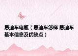 思迪车电瓶（思迪车怎样 思迪车基本信息及优缺点）