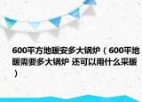 600平方地暖安多大锅炉（600平地暖需要多大锅炉 还可以用什么采暖）