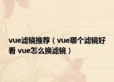 vue滤镜推荐（vue哪个滤镜好看 vue怎么换滤镜）