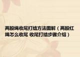 两股绳收尾打结方法图解（两股红绳怎么收尾 收尾打结步骤介绍）