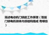 简述电动机门锁的工作原理（智能门锁电机锁体内部结构组成 有哪些）