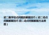 初二数学动点问题的解题技巧（初二动点问题解题技巧 初二动点问题解题方法思路）