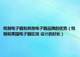 悦刻电子烟和其他电子烟品牌的优势（悦刻和美国电子烟区别 设计的好处）