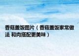 香菇盖饭图片（香菇盖饭家常做法 和肉搭配更美味）