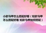 小款马甲怎么搭配好看（短款马甲怎么搭配好看 短款马甲如何搭配）