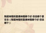 陶瓷烤箱和普通烤箱哪个好 你选哪个更安全（陶瓷烤箱和普通烤箱哪个好 你选哪个）